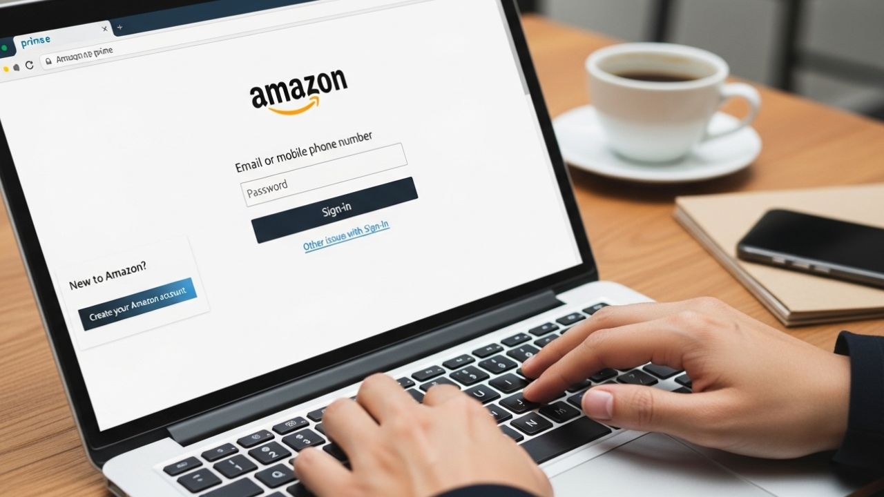 Amazon Prime login