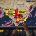 multiple severe thunderstorm alerts issued for south carolina counties