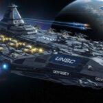 Space Force Orbital Warship Carrier