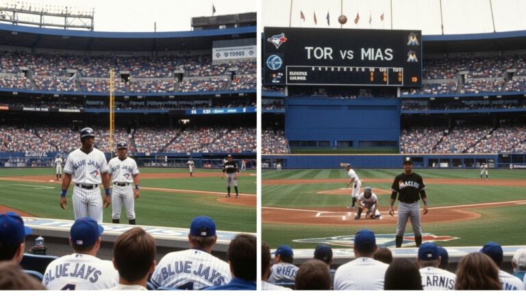 toronto blue jays vs miami marlins timeline