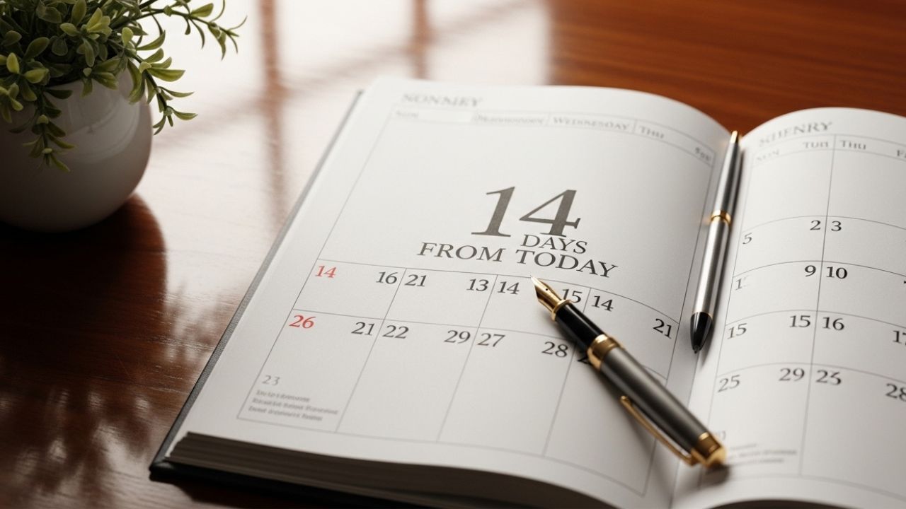 14 days from today