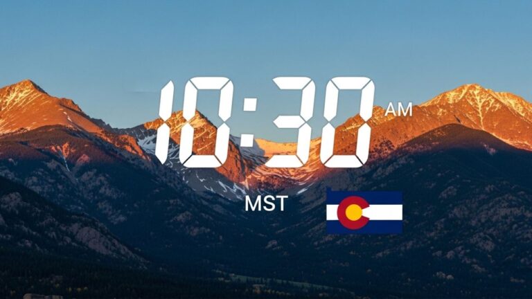 what time is it in colorado right now